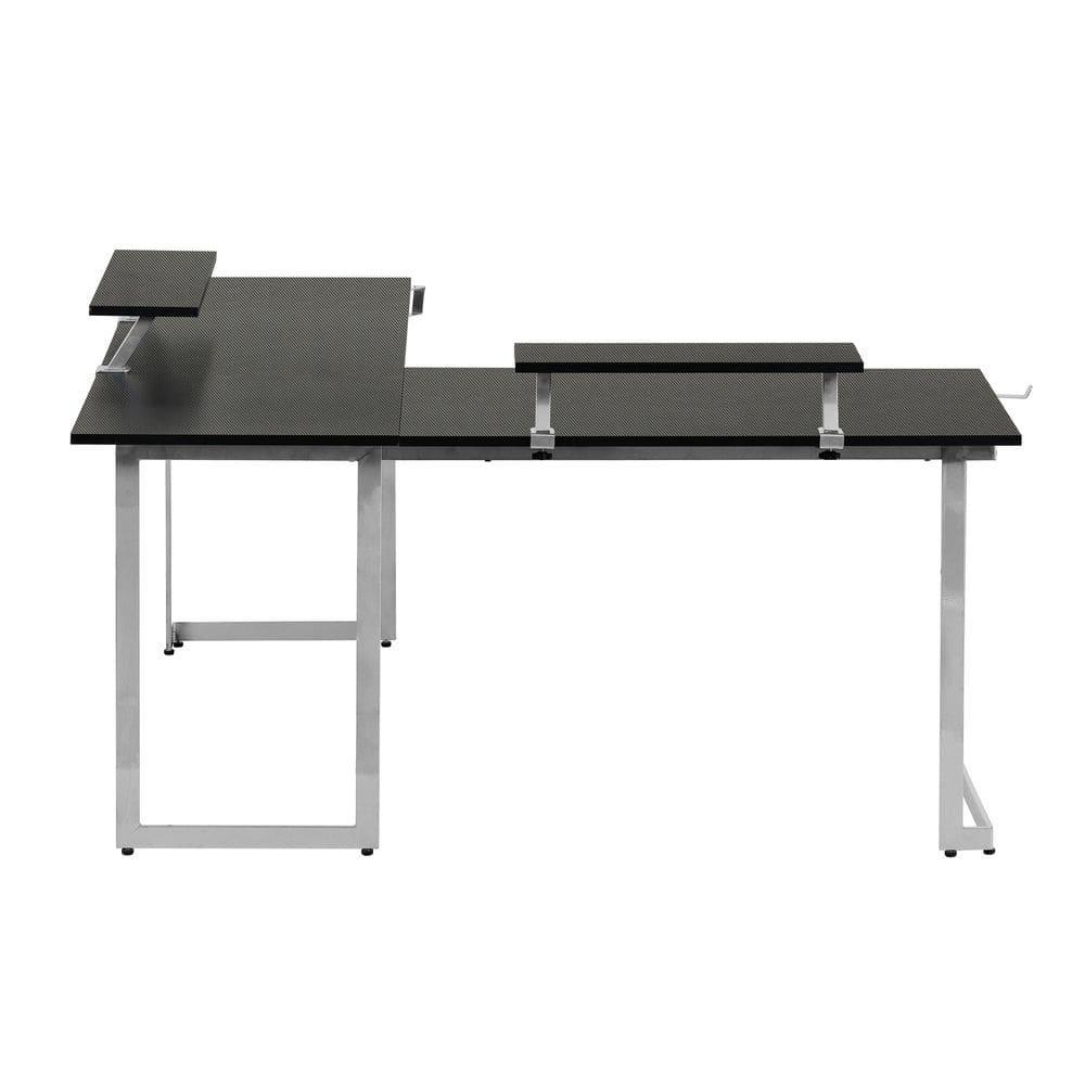 L-Shaped Metal Base Accent