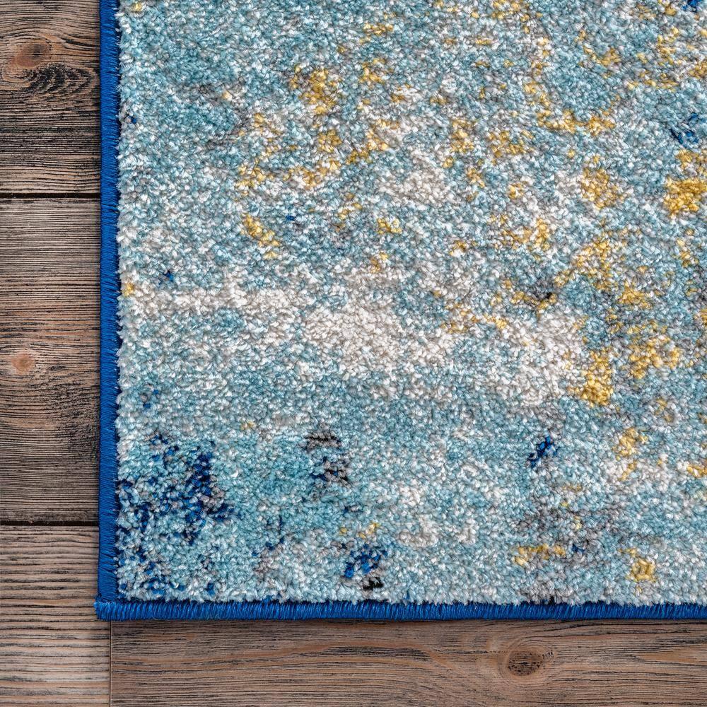 Nuloom Katharina Abstract 7x9 Area Rug for Living Room Bedroom Dining Room Kitchen, Blue/Multicolor