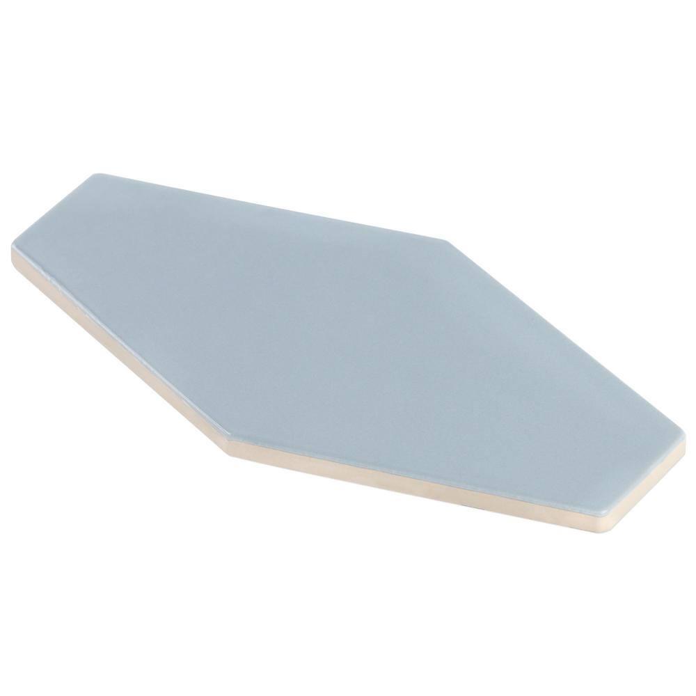 Midland Hexagon 4" x 8" Ceramic Subway Wall Tile (5.38 sq. ft. / box)