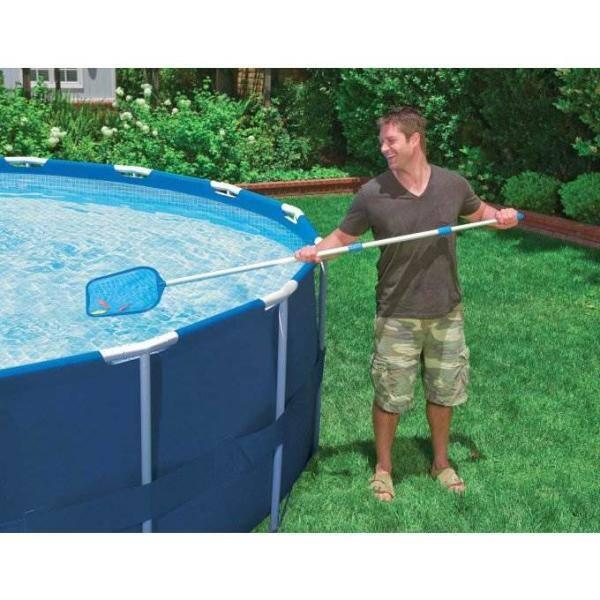 Intex Cleaning Maintenance Swimming Pool Kit with Vacuum, Pole, and Filters