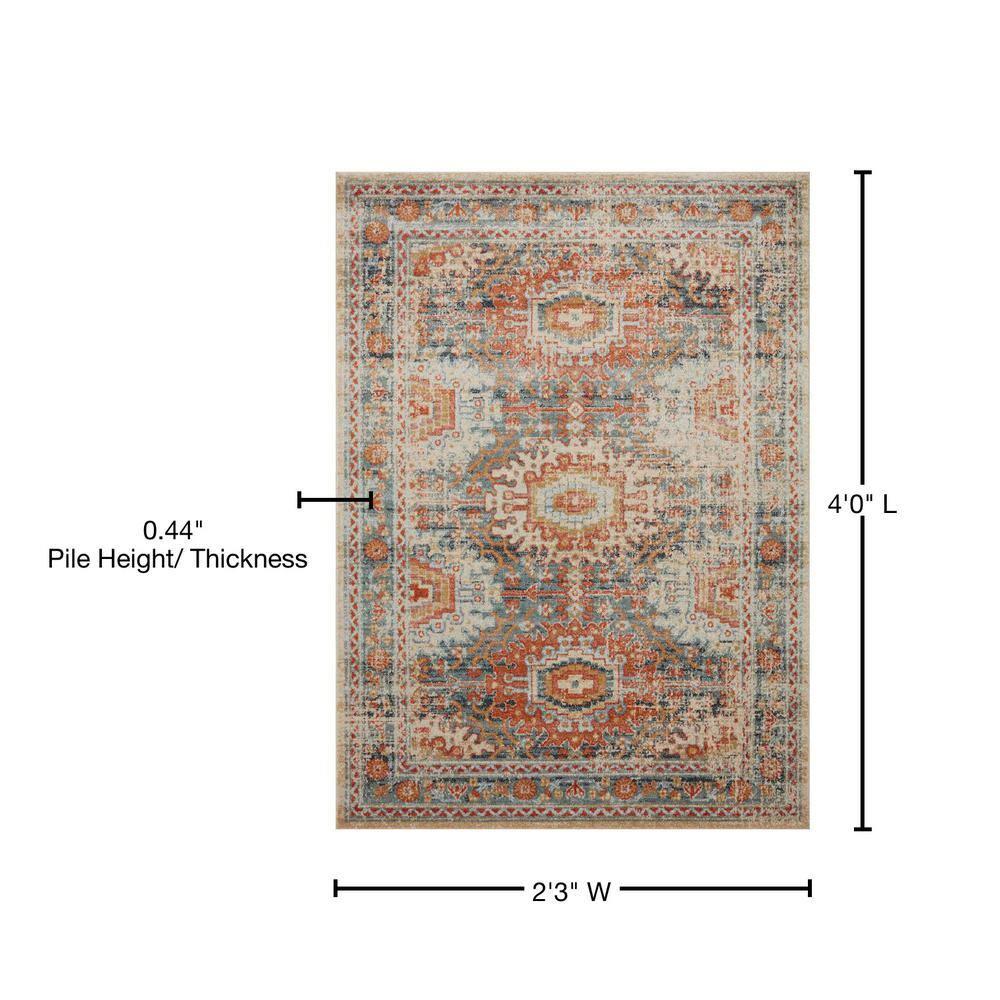 Loloi II Jocelyn Southwestern Mist / Multi Area Rug