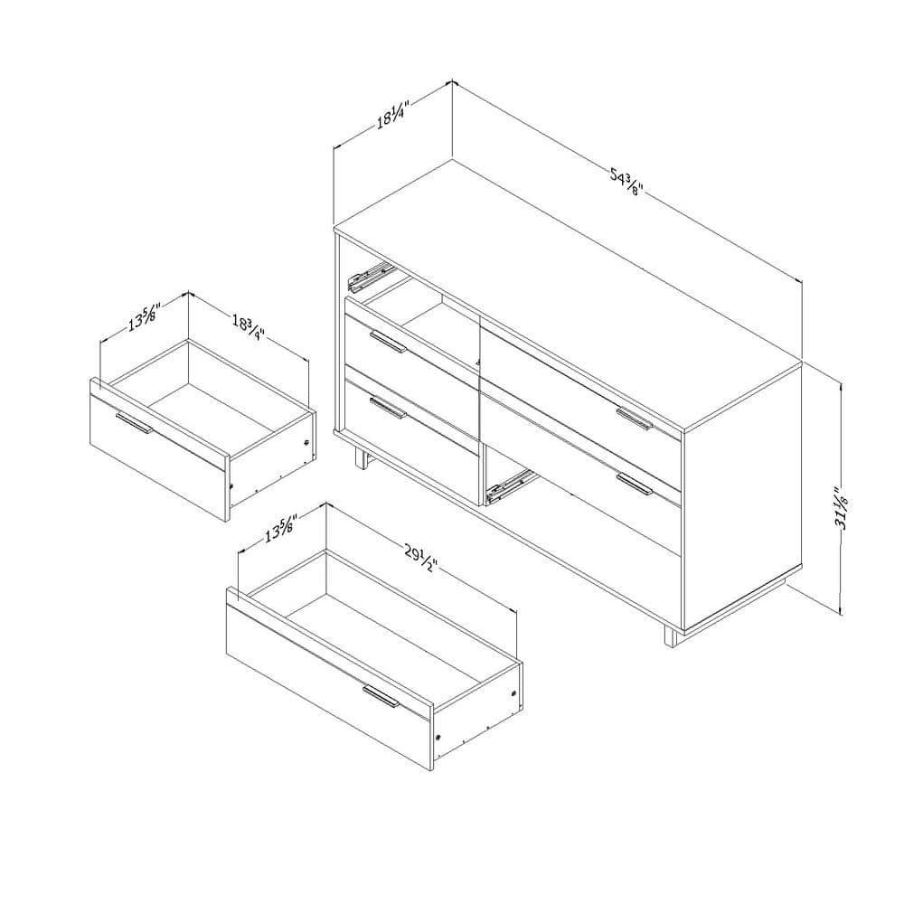 Fynn 6-Drawer Dresser
