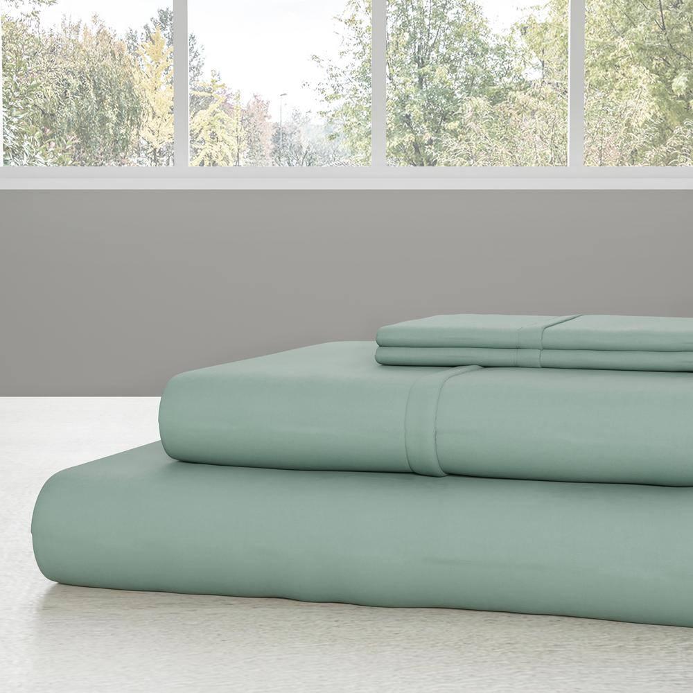 Lavish Home Series 1200 Brushed Microfiber Sheet Set - Wrinkle, Stain & Fade Resistant Bed Linens & Pillowcases