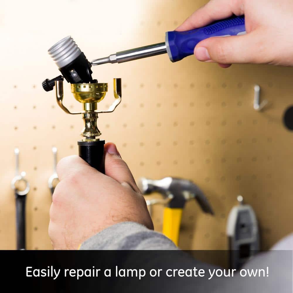 8 ft. Replacement Cord Set with Polarized Plug on 1-End, Black