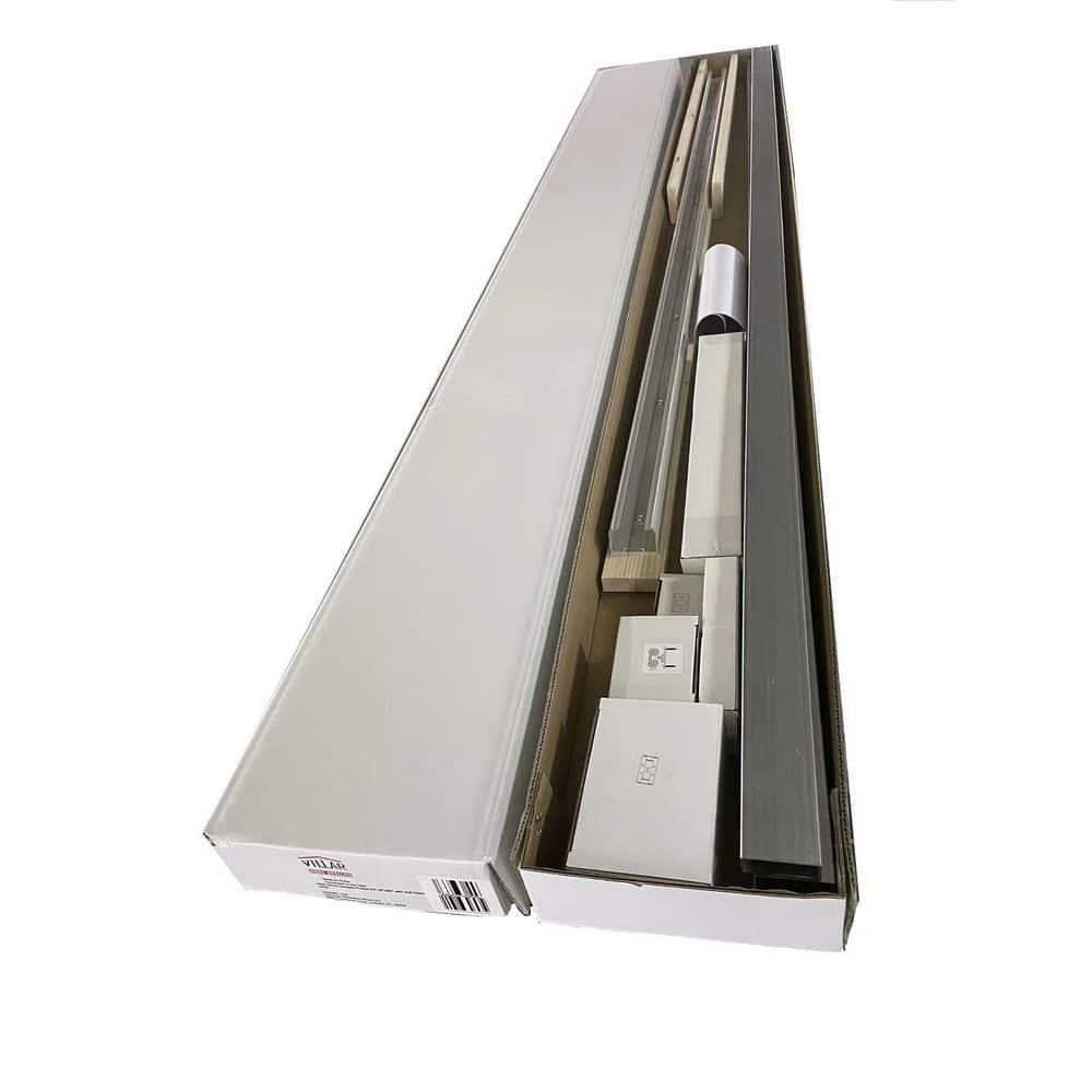 Villar Home Designs Heavy Duty Sliding Pocket Door Hardware Set for 24'' to 36'' doors with Soft Close and Frame