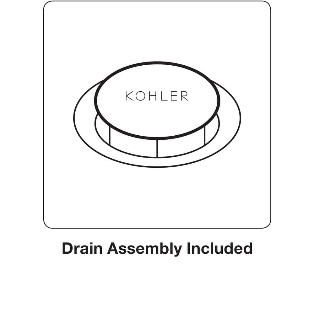 Kohler ® Hint ® Widespread Brushed Nickel Bathroom Sink Faucet