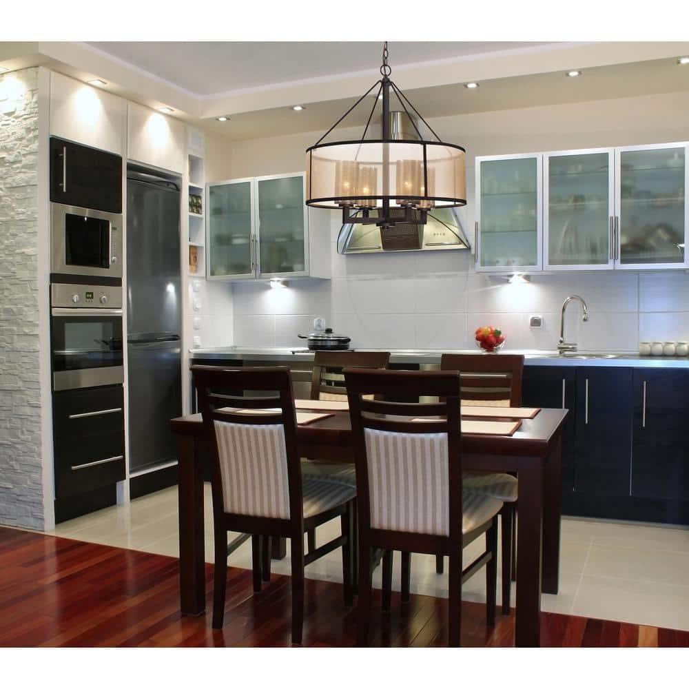 Elk Home Diffusion 4 - Light Chandelier in  Oil Rubbed Bronze