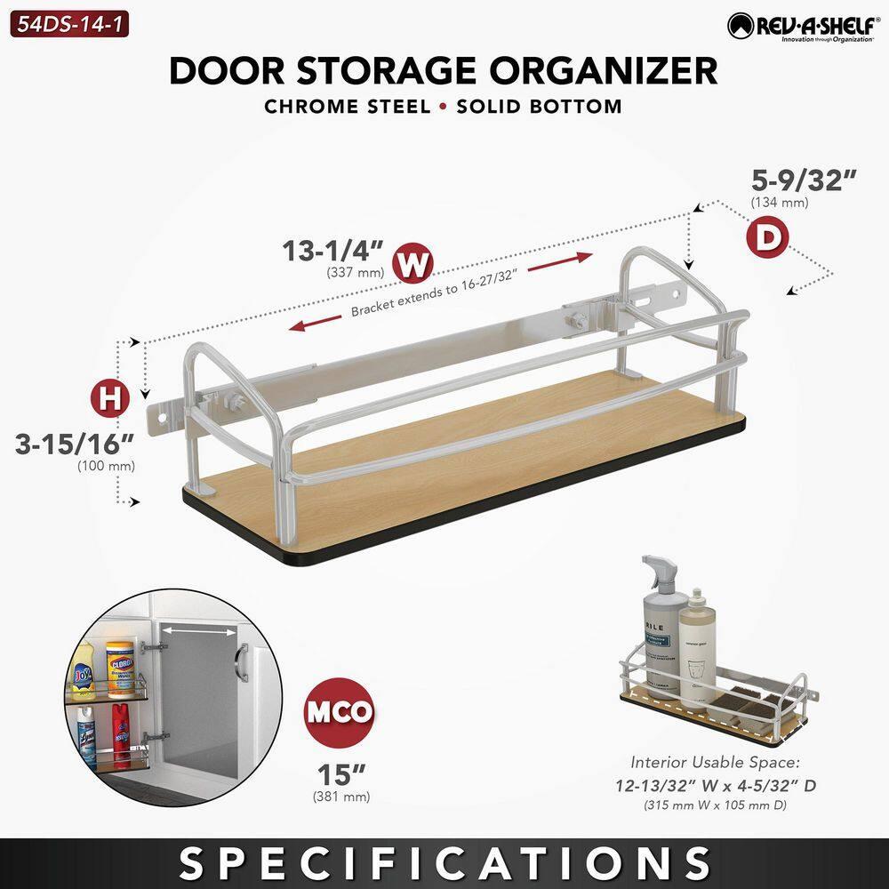 Rev-A-Shelf Steel Door/Wall Mount Pantry Shelf Organizer