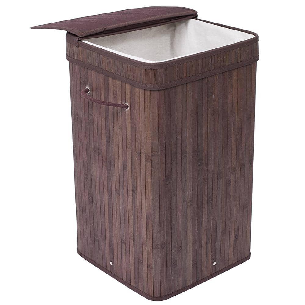 BirdRock Home Bamboo Laundry Hamper with Handles