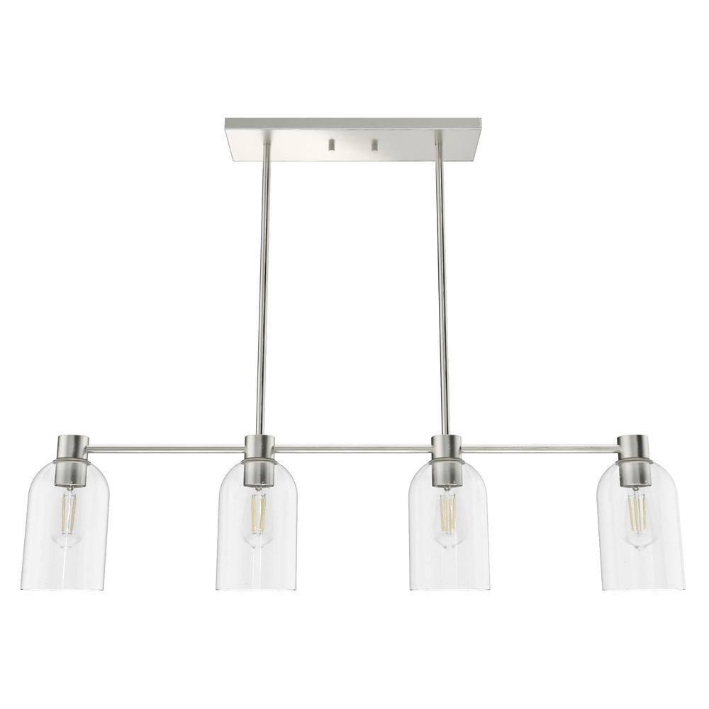 Hunter Fan Lochemeade 4 Light Linear Cylinder Pendant