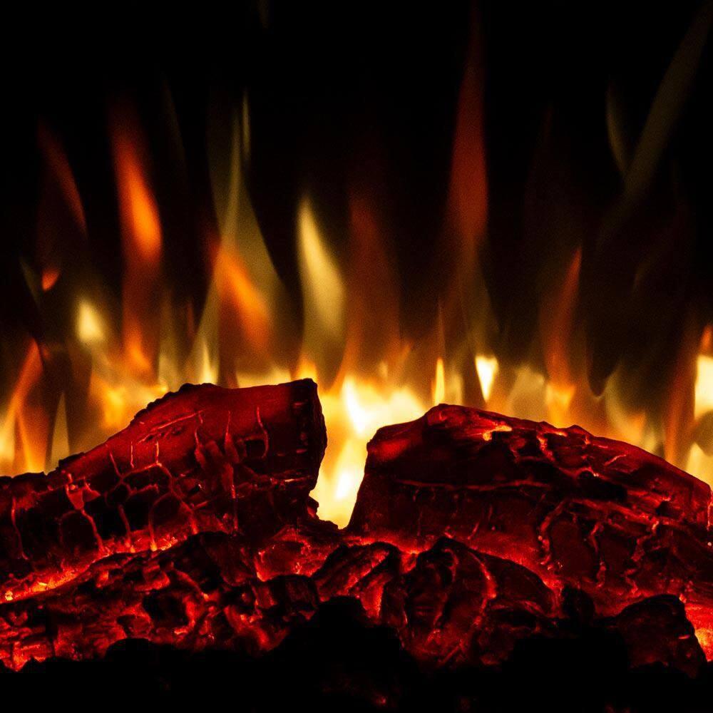 Modern Ember Skyline Smart 3-SidedElectric Fireplace Stove Heater