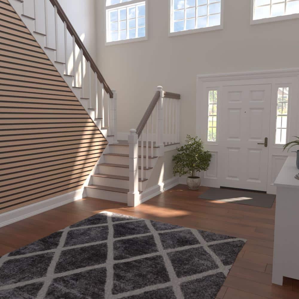 Adjustable Wood Slat Wall Panel Kit