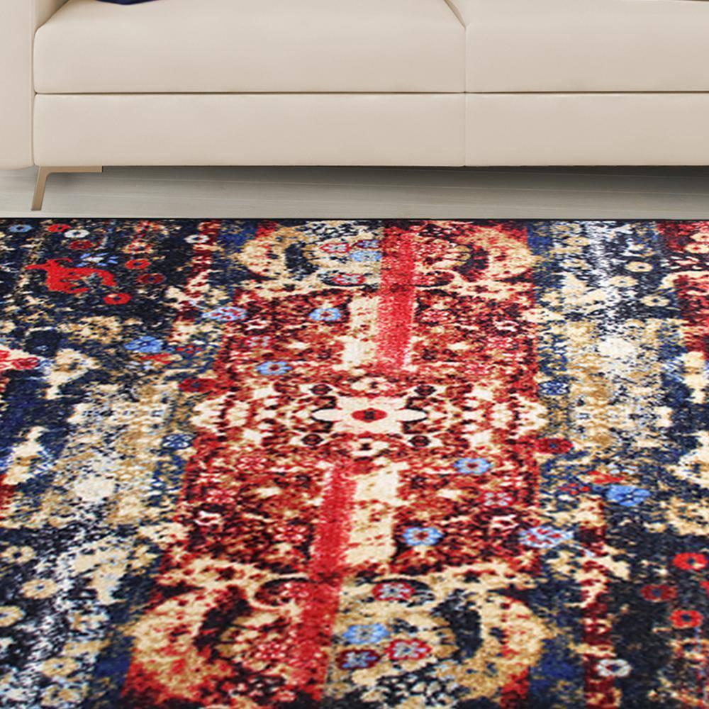 Bohemian Rustic Medallion Indoor Runner or Area Rug