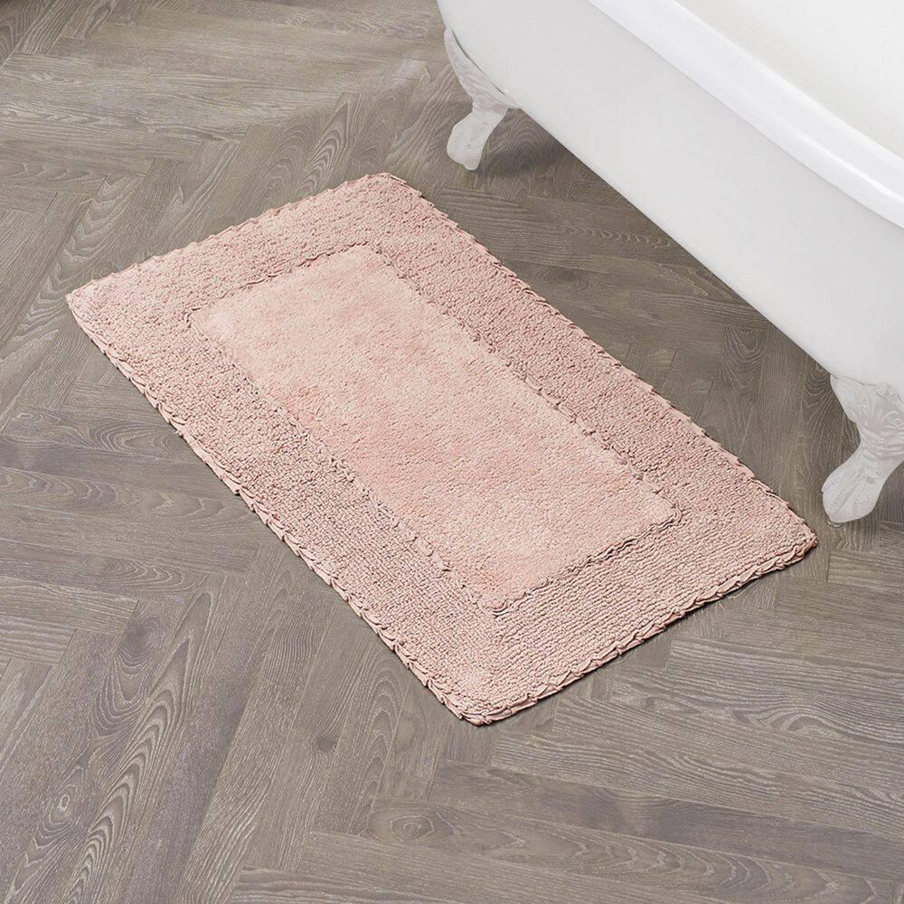 Laura Ashley Laura Ashley Ruffle 100% Cotton Bath Rugs