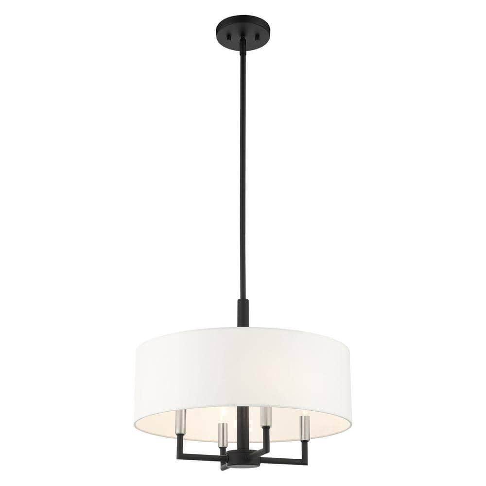 Livex Lighting Meridian 4 - Light Pendant in  Black