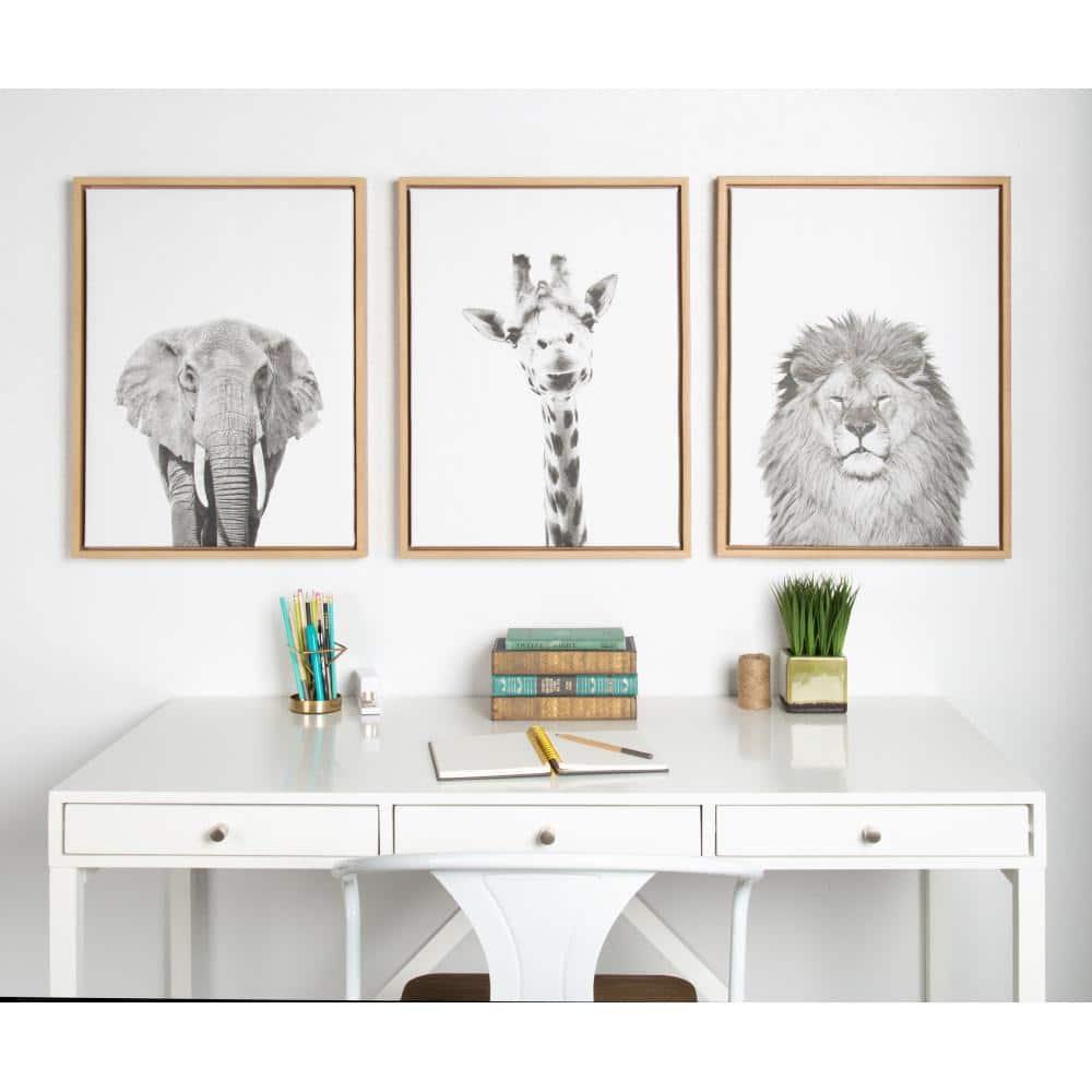 " Giraffe Portrait " by Simon Te