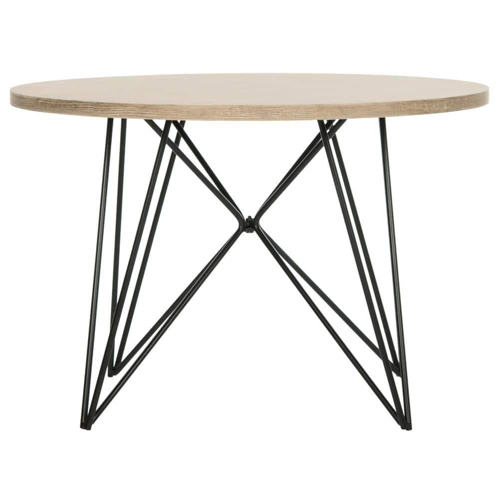 Vida End Table - Light Brown - Safavieh.