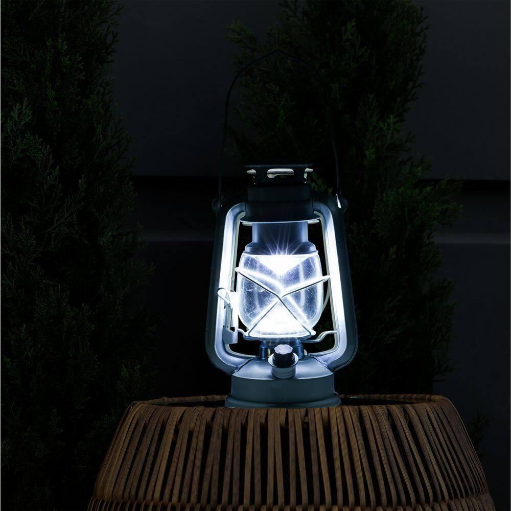 Alpine 10'' Battery Powered Integrated LED Outdoor Lantern