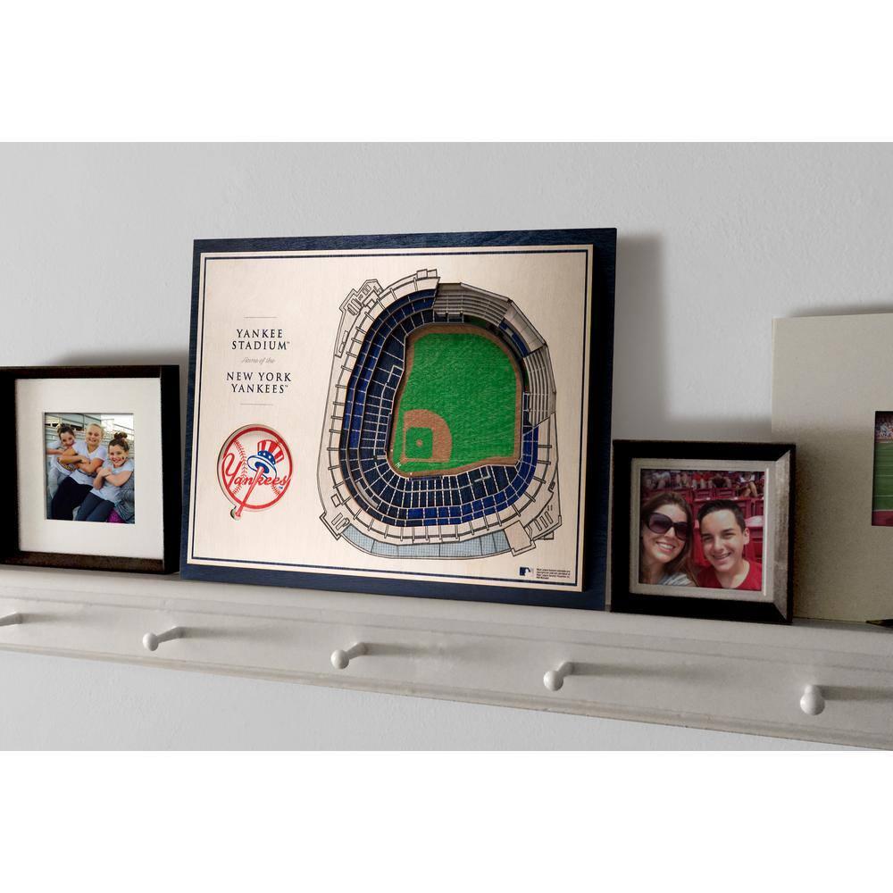 YouTheFan MLB 5-Layer StadiumViews 3D Wall Art