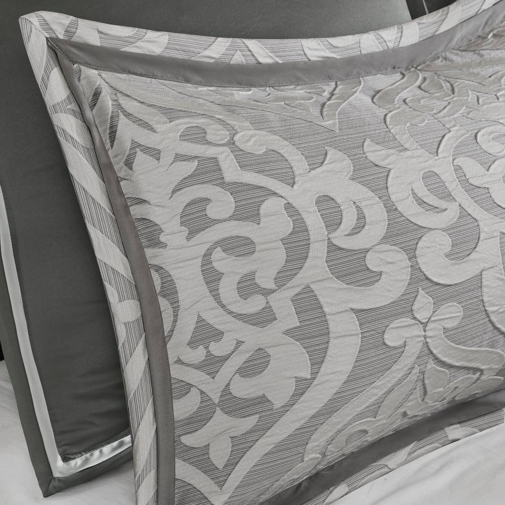 Madison Park Odette Jacquard 8 Piece Comforter Set