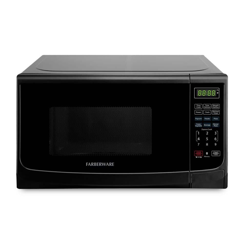 Farberware Farberware 0.9 Cubic Feet Countertop Microwave FM09BKA