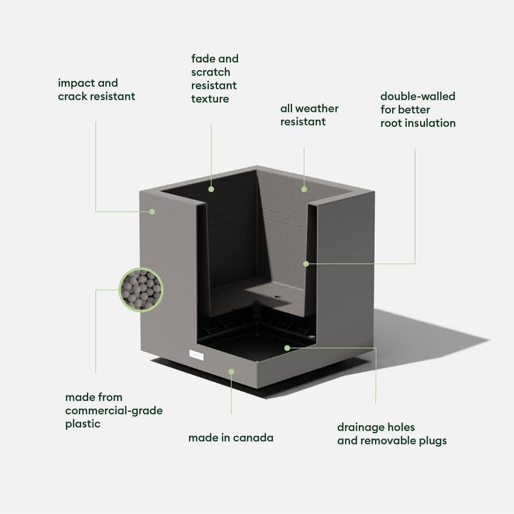 Block Series Cube Planter