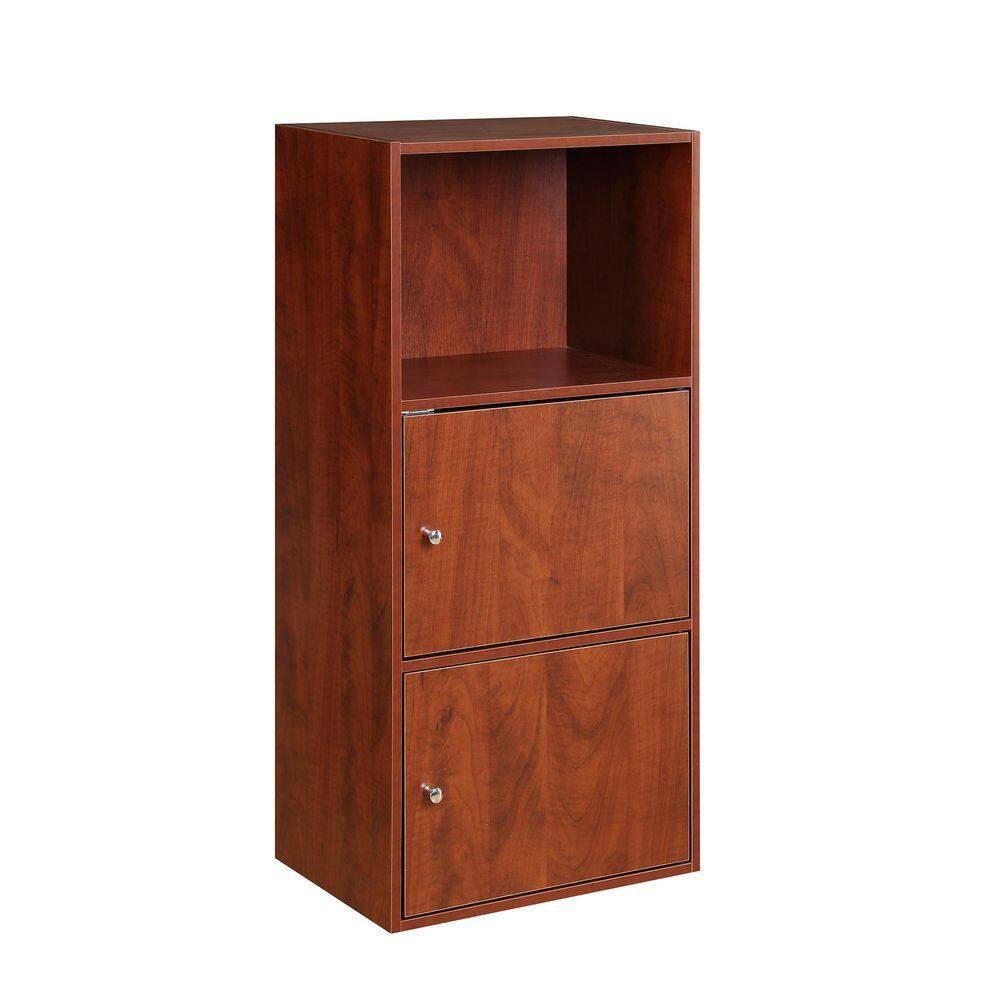 Xtra Storage 2 Door Cabinet with Shelf, Cherry