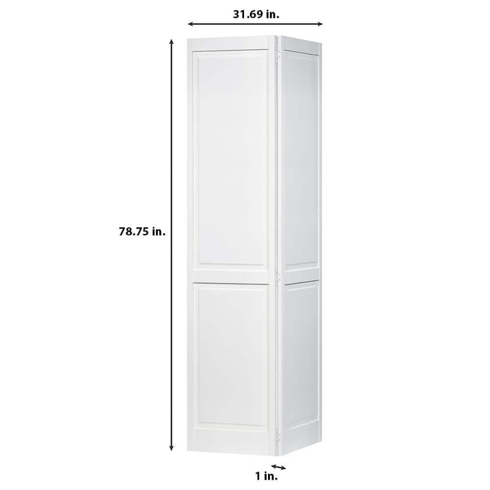 Kimberly Bay Bi-fold Traditional Four Panel White