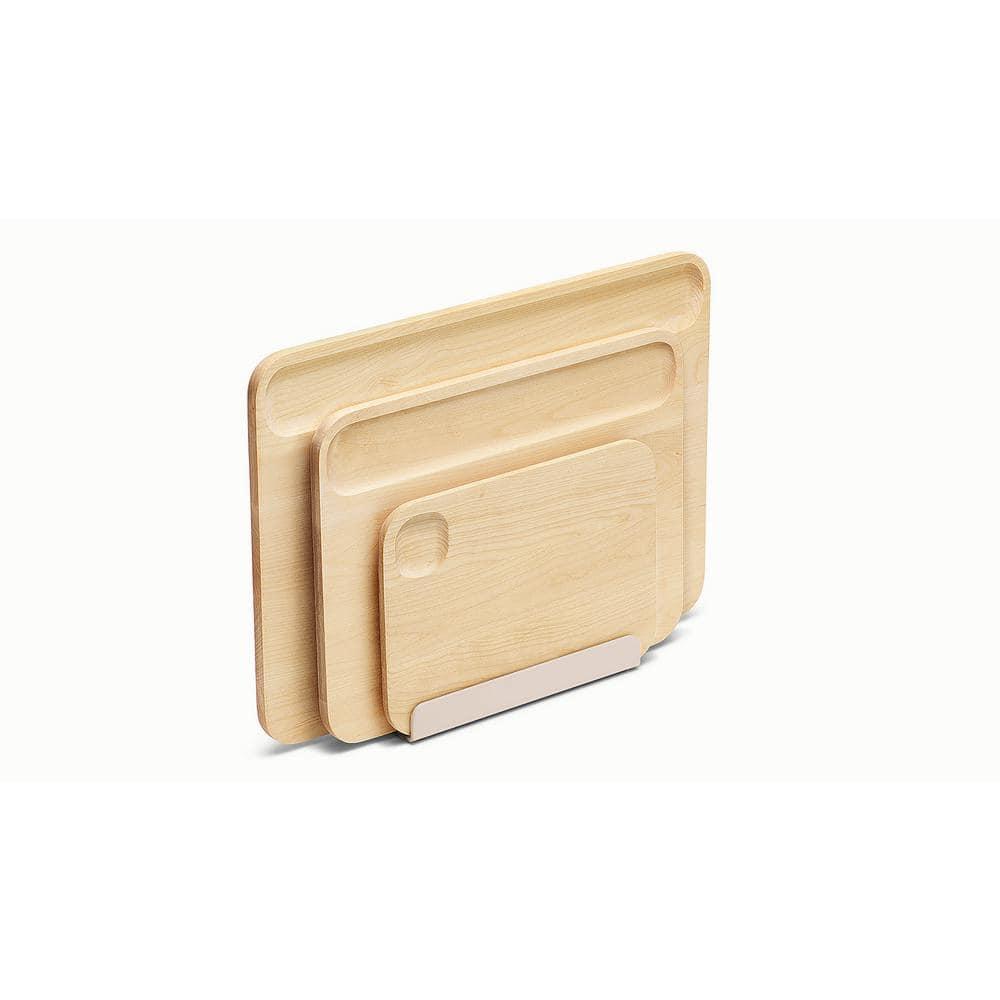 Caraway Birch Wood 4-Piece Cutting Board Set