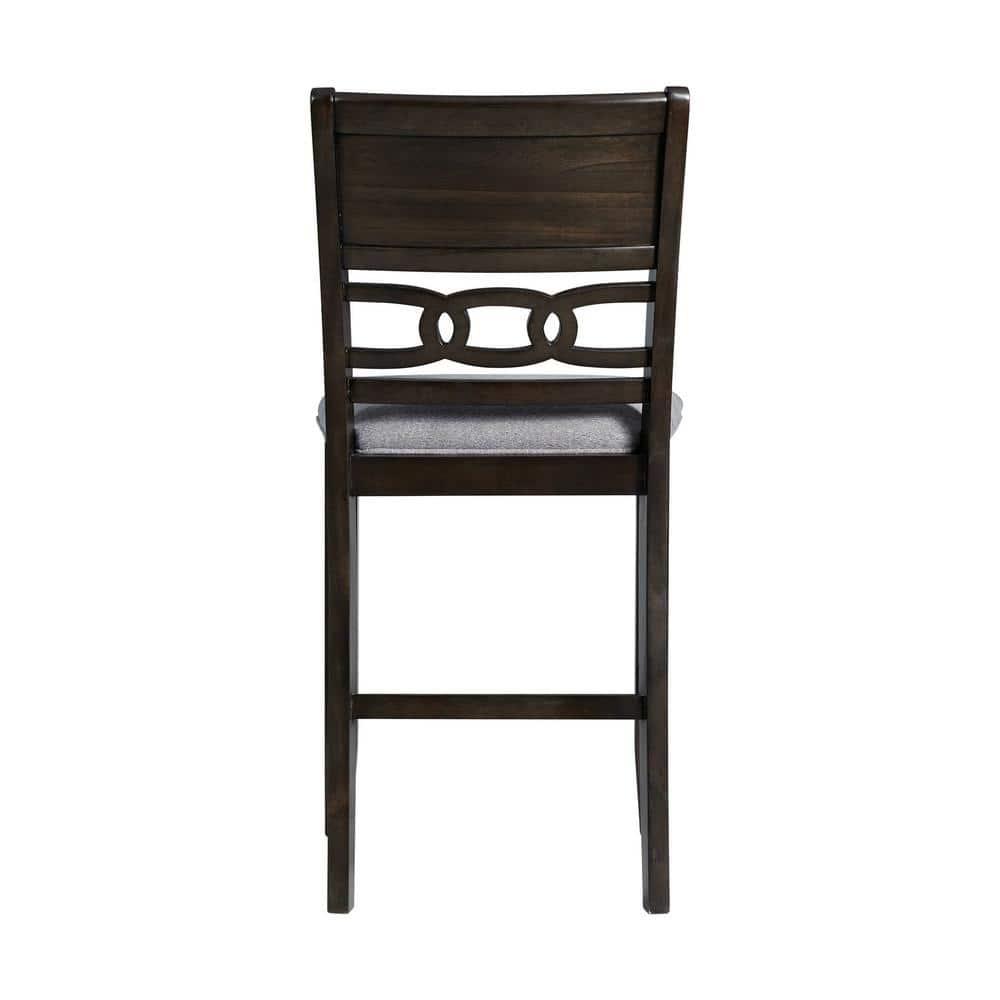 Set of 2 Taylor Counter Height Barstools Walnut - Picket House Furnishings: Upholstered, Armless