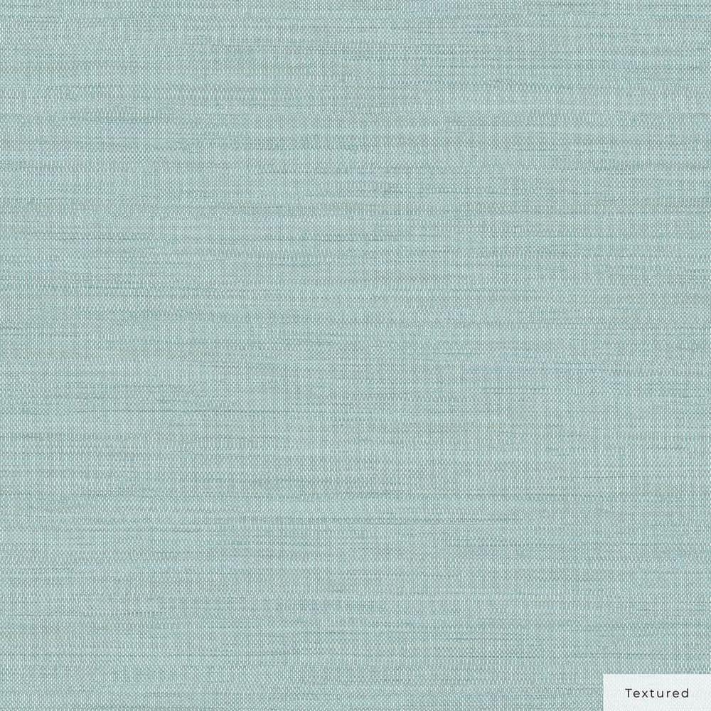 Tempaper & Co.® Faux Horizontal Grasscloth Removable Peel and Stick Wallpaper, Textured Seaglass, 56 sq ft: Vinyl, Prepasted