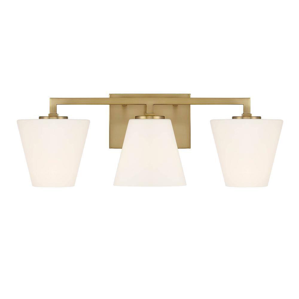 Designers Fountain - Palmyra - 3 Light Bath Vanity In Mid-Century Modern