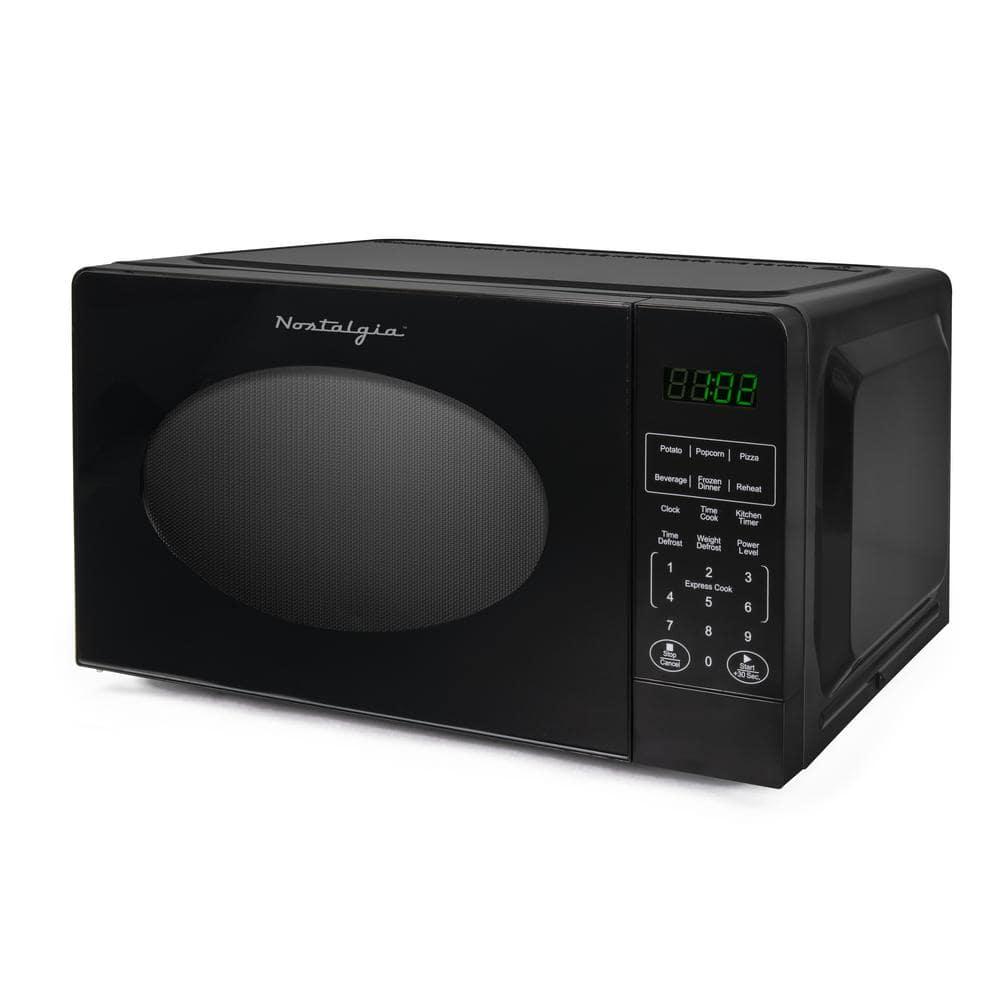 Nostalgia 0.7 Cubic Feet Countertop Microwave