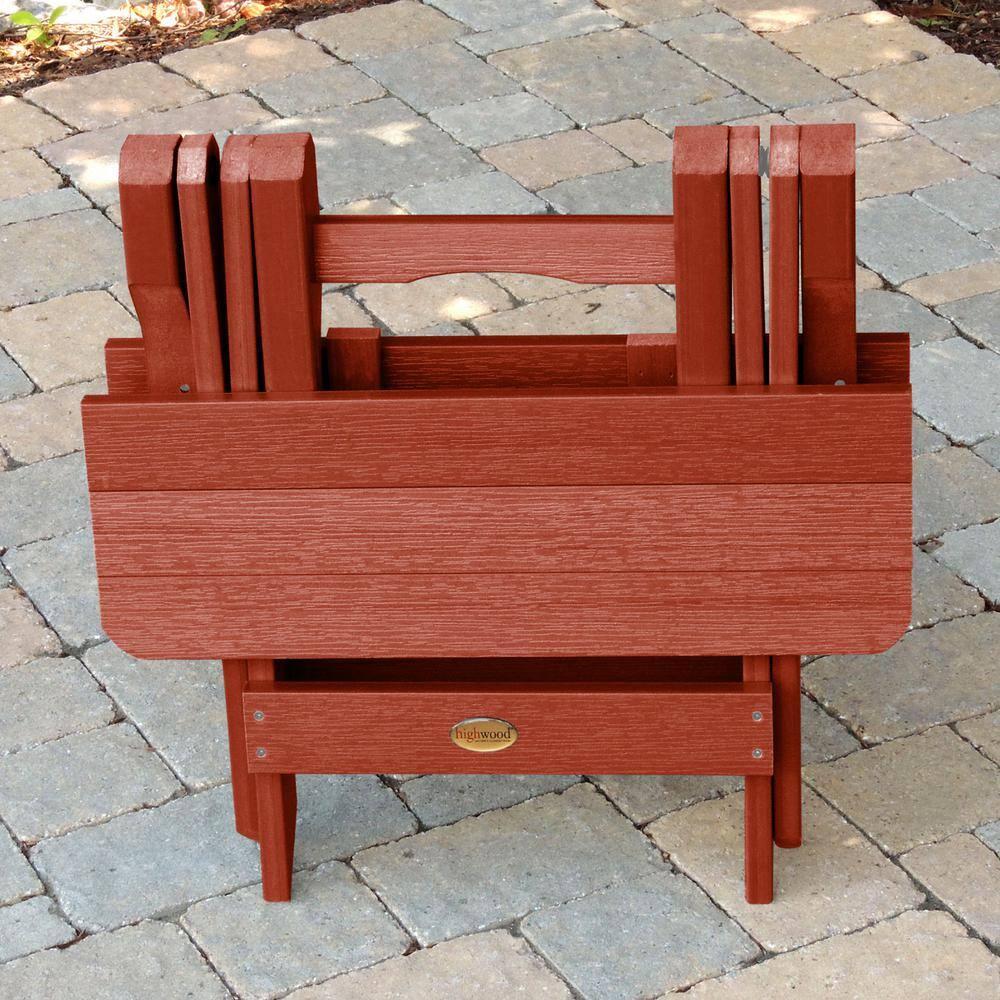 Prattsville Rectangular Outdoor Side Table