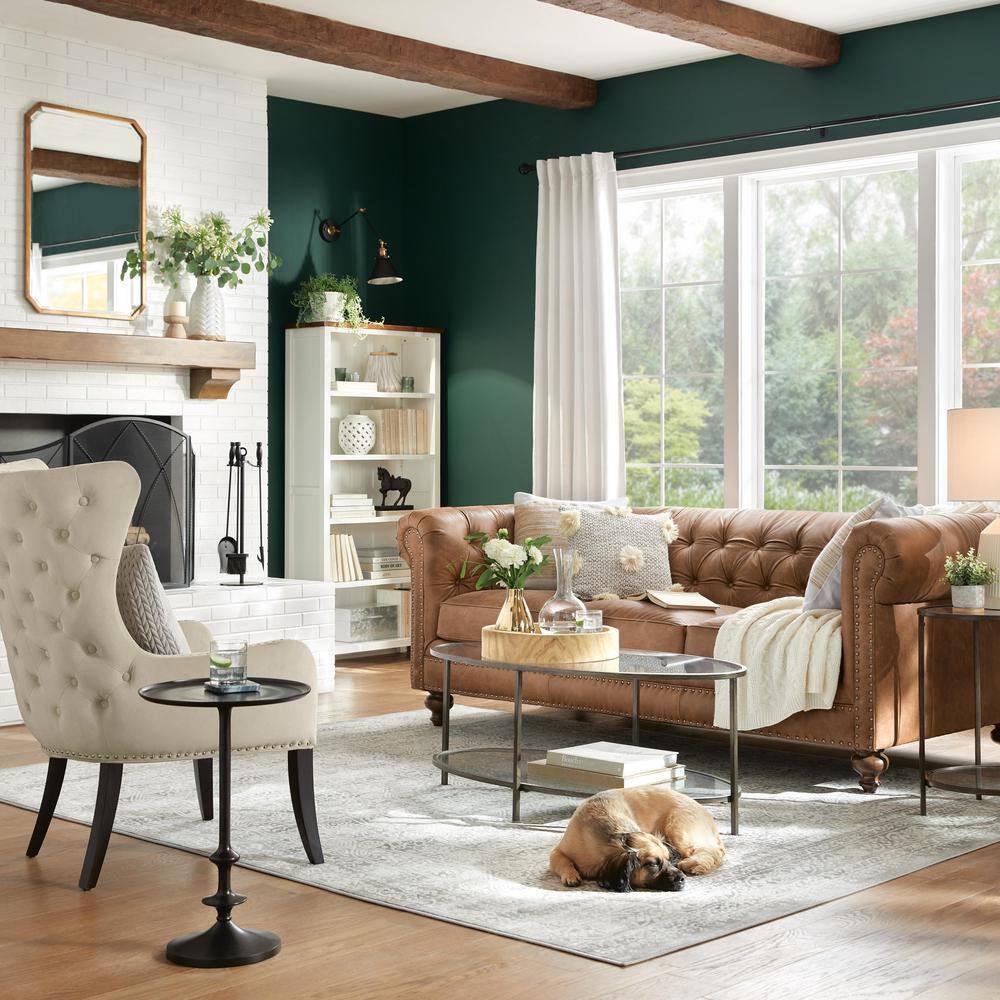 CosmoLiving by Cosmopolitan Ceramic Faux Marble White Decorative Jars with Gold accent