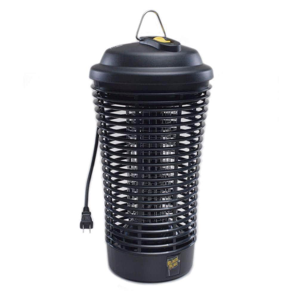 Black Flag 5500 Volt Deluxe 40 Watt Electronic Insect Killer,  Bug Zapper, 1.5 Acre Coverage, Black