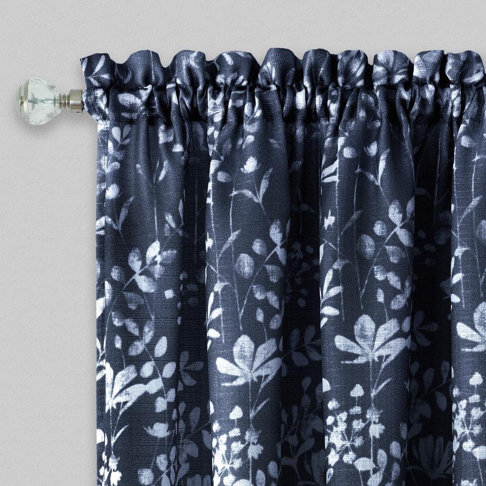 Ergode Charlotte Window Curtain Valance - 52x17 - Navy