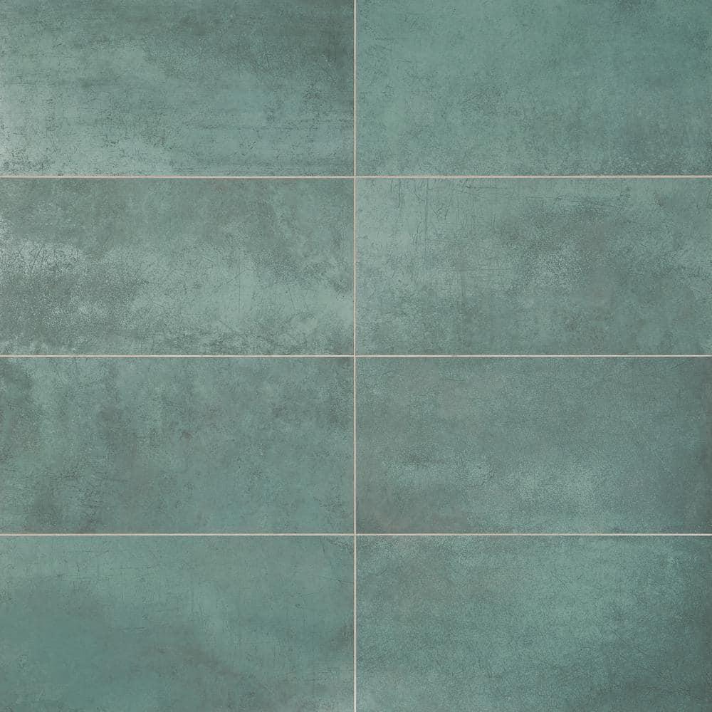 Bond Tile Fuse 12" x 24" Porcelain Metallic Look Wall & Floor Tile (13.56 sq. ft./ box)