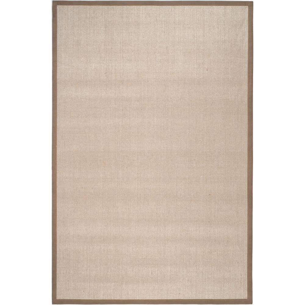 Natural Fiber NF441 Power Loomed Indoor Area Rug - Taupe/Light Brown - 5'x8' - Safavieh