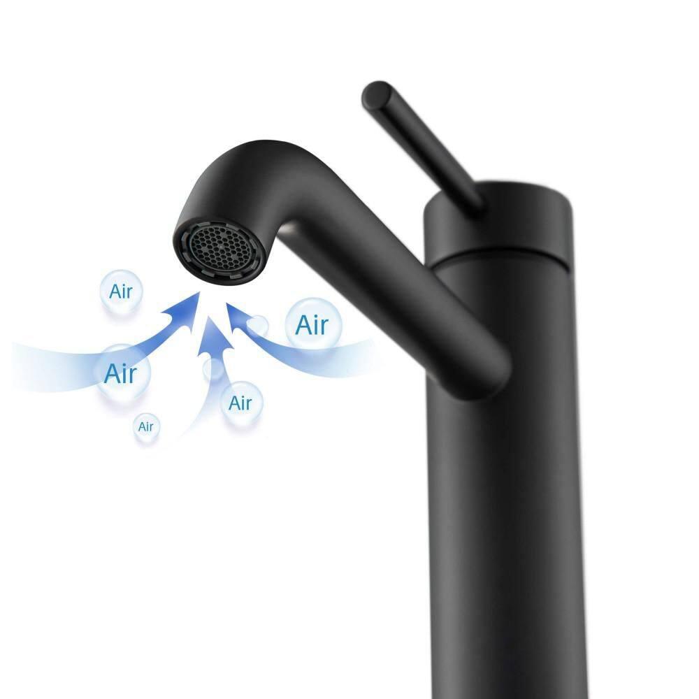 Circular Vessel Sink Faucet Single-handle Bathroom Faucet