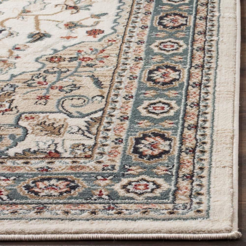 Lyndhurst LNH338 Power Loomed Area Rug - Cream/Beige - 6'x9' - Safavieh.