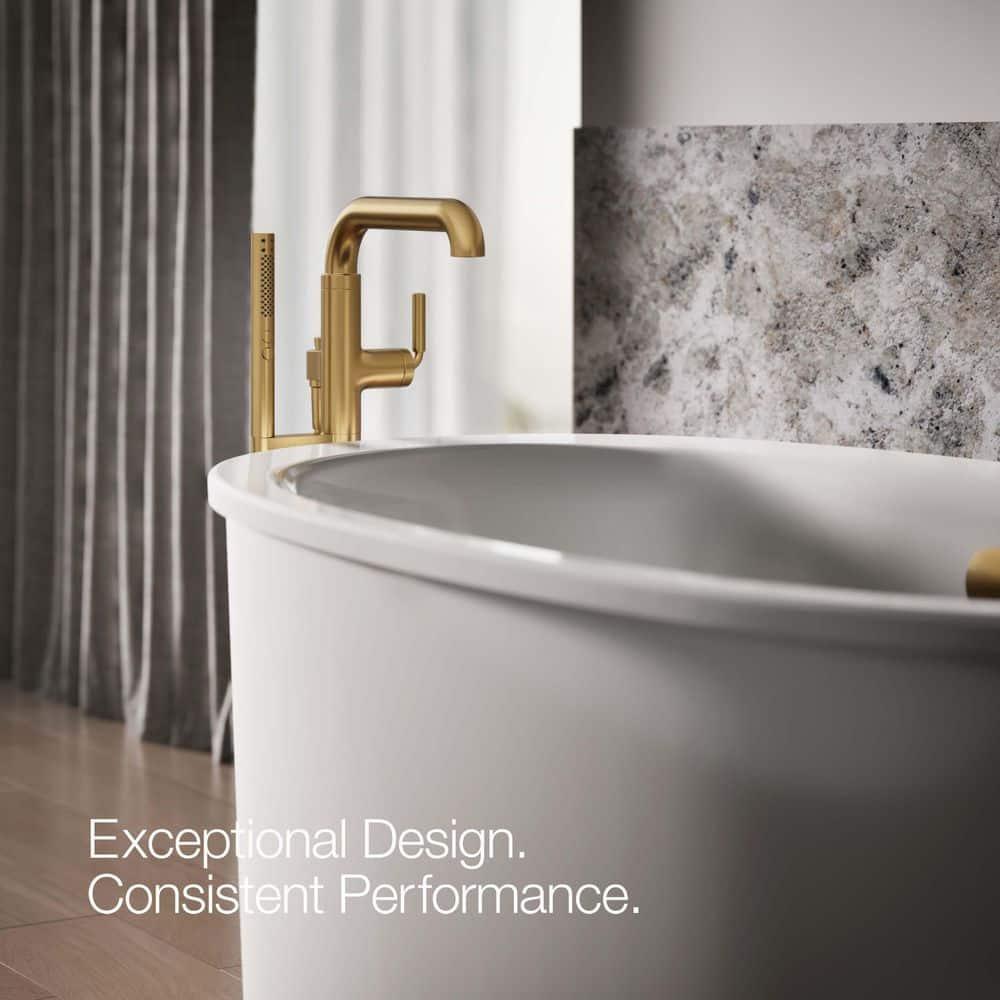 Tone Floor Mounted Clawfoot Tub Faucet