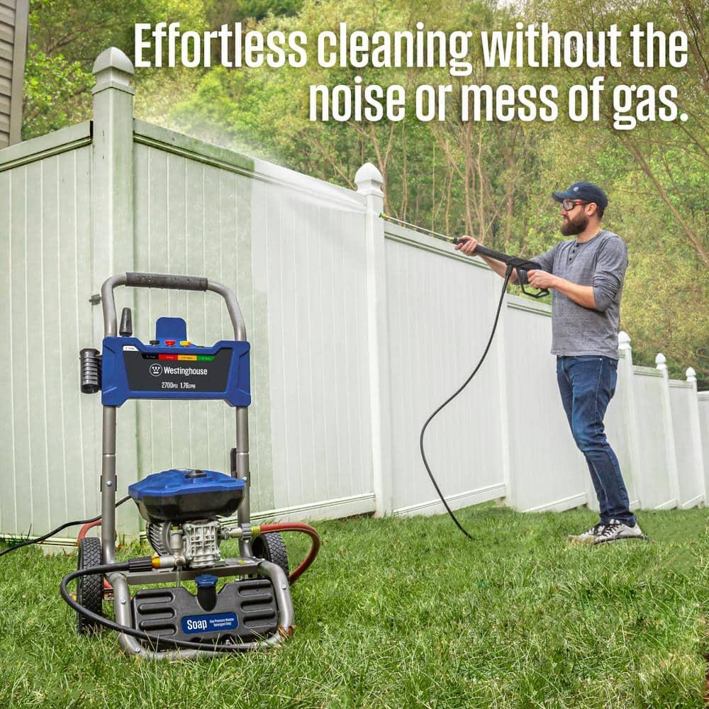 Westinghouse 2700 PSI Blue Electric Pressure Washer with Soap Tank