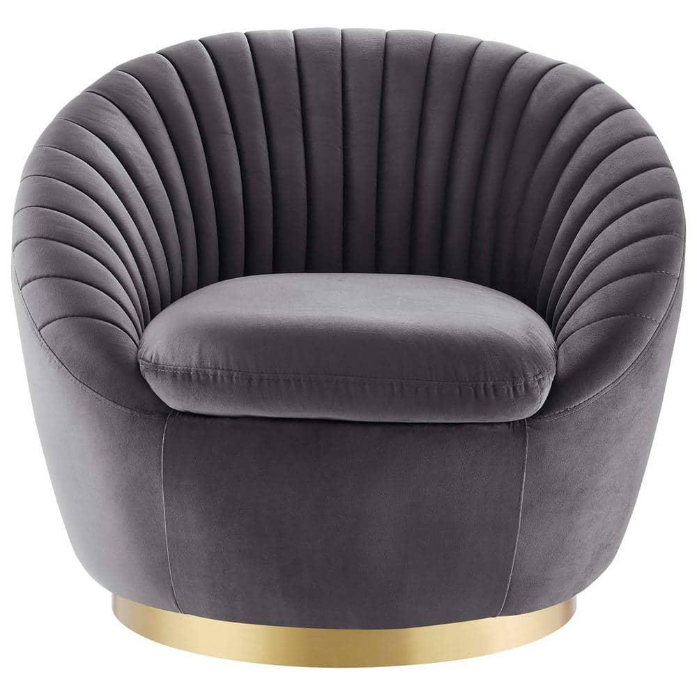 Modway Modway Whirr Tufted Performance Velvet Performance Velvet Swivel Chair