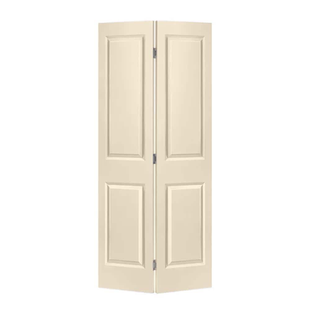 Calhome Paneled MDF Composite Bifold with Installation Hardware Kit