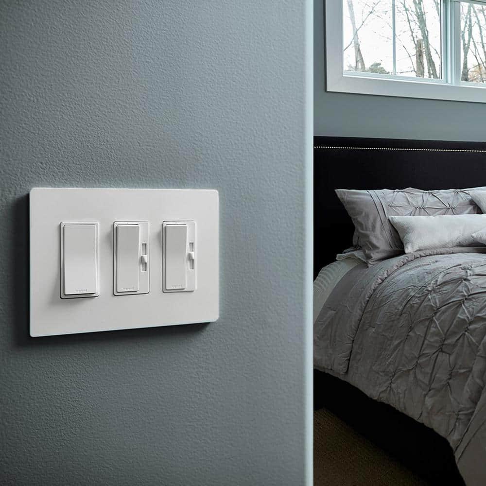 Radiant 15-Amp 4-Way Decorator Rocker Light Switch