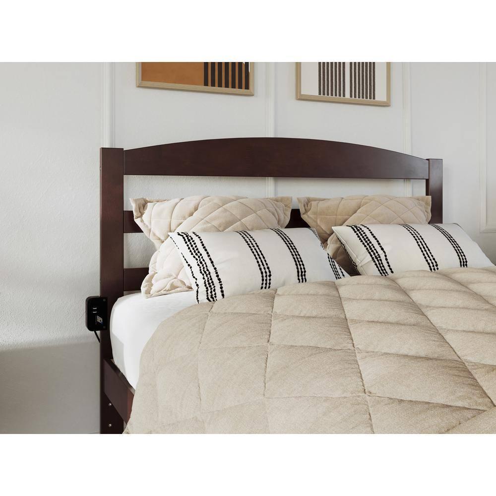 AFI Furnishings Warren Platform Bed F with Footboard & T Trundle AW