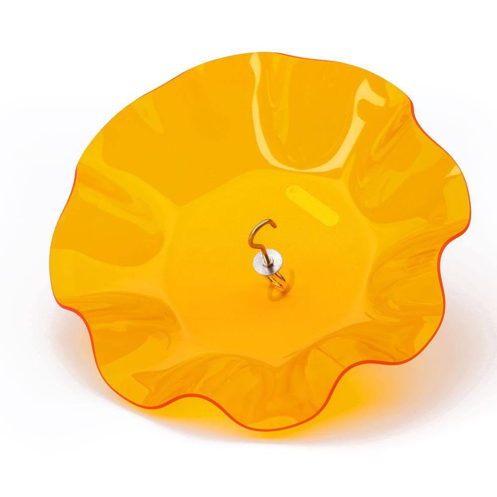 Birds Choice Birds Choice 13" Acrylic Bird Feeder Weatherguard, Yellow