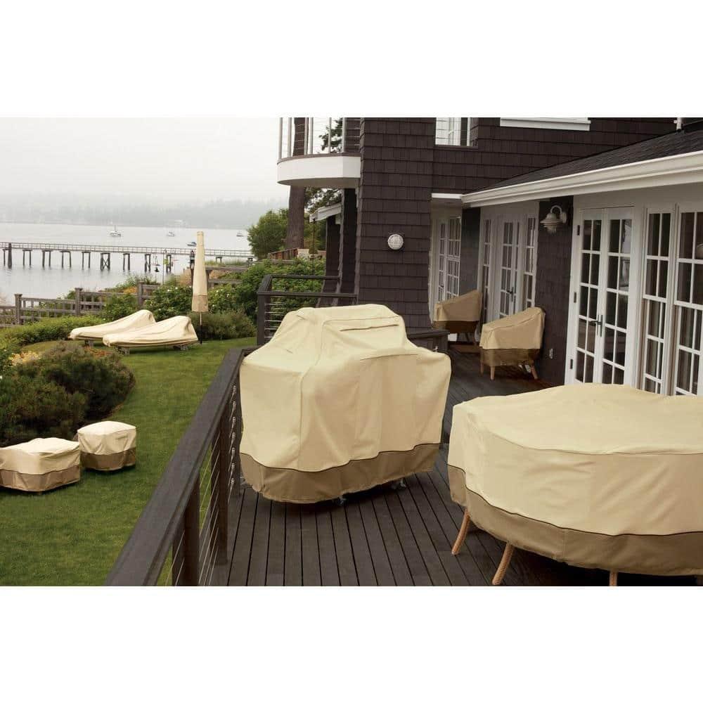 Classic Accessories Veranda Water-Resistant 34 Inch Square Stand-Up Patio Heater Cover