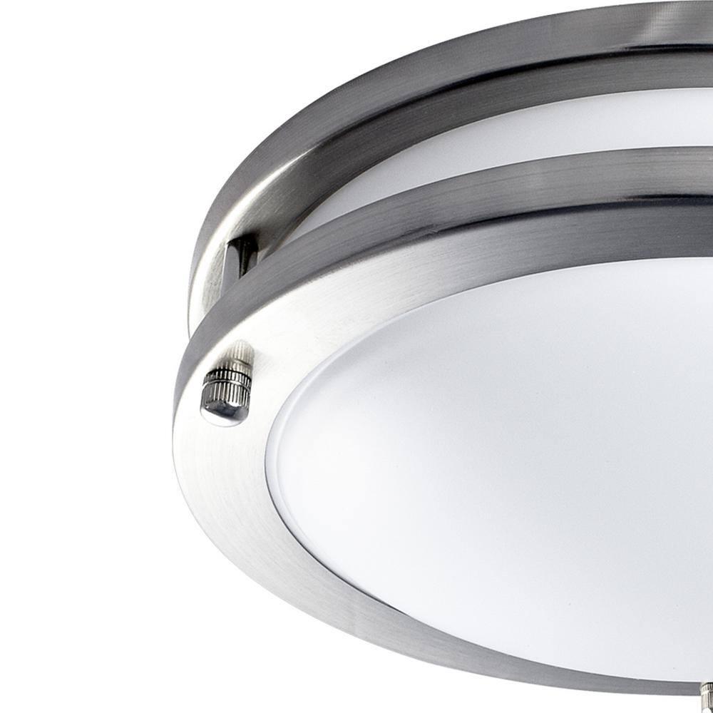 Luxrite 10 Inch Dimmable LED Flush Mount Ceiling Light, 14W, Variable Color Temperature, 1050 Lumens